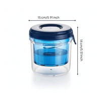 Easy-to-Clean Greek Yogurt Maker Removable Yogurt Filter with Lid Washable Whey Separator Detachable for Kitchen
