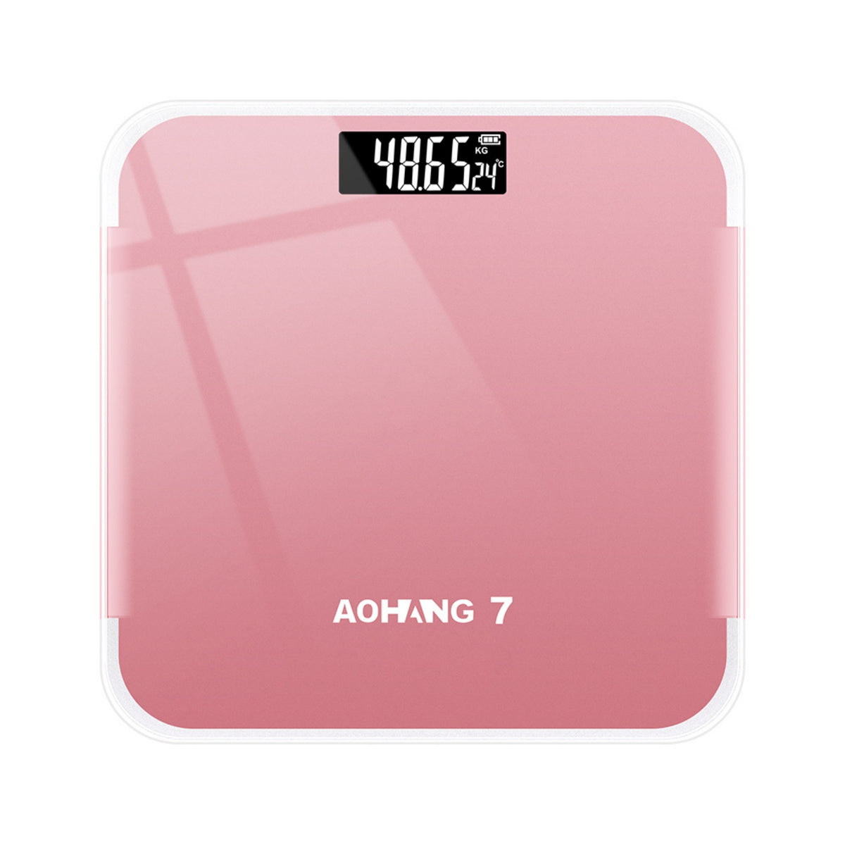 Digital Body Weight Scale Step-on Electronic Body Scale Low Battery for Bedroom