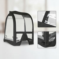 Heavy-Duty Snow Blower Cab Cover Transparent Snowblower Enclosure for Homeowners