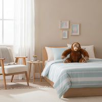 Stuffed Primate Cuddly Stuffed Monkey Huggable for Playroom, Nursery, Kids