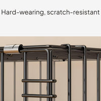 Foldable Indoor Dog Kennel Pet Fence Enclosure