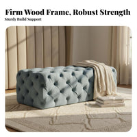 Light Luxury Design Teddy Fabric Metal-Leg Bench Nordic design Entryway Seat Comfortable Seating Long Ottoman firm support Sponge Filling for Boutique Owners, Homeowners, Interior Designers, Hallway, Clothing boutique, Bedroom, Living Room