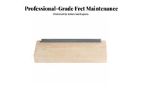 Professional Grade Guitar Fret File Fine Sanding Surface Fret Dressing Tool Stainless Steel for Musicians, Workshop, Music Studio, On The Go
