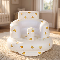 Infant Sitting Practice Seat Seat Electric Inflatable Infant Seat Built-in Pump Furniture for Infants, Young Children, Sitting Training Travel