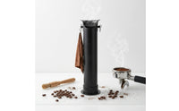Thickened ABS Plastic Coffee Knock Box Leak-Proof Espresso Knock Box Removable Bar Coffee Puck Disposal Container Reduces Noise for Baristas, Cafe