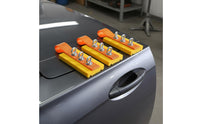 3 Pieces Indentation Removal Strap Easy to Use Car Panel Puller Heavy Duty Paintless Auto Body Puller Kit for Professionals, Mechanics, Garage