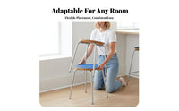 Bauhaus Aesthetic Four-Legged Circular Stool Stackable Round Four-Legged Wooden Seat Minimalist Design Household Furniture Sturdy and Long-Lasting for Apartment Dwellers, Homeowners, Dining Room, Kitchen, Bedroom, Entryway