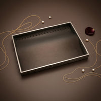 Jewelry Display Tray Rectangular Necklace Display Tray Slim for Showcase