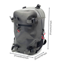 Fishing Backpack with Rod Holder Structured Fishing Backpack Sturdy for Anglers, Fishermen