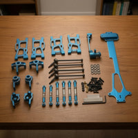 Metal Upgrade Kit Precision-Machined RC Steering Upgrade Kit Designed Steering Gear Bearing Assembly for Hobbyists