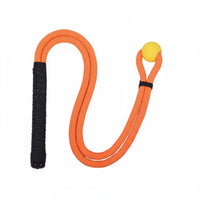 Nylon Golf Swing Practice Rope Grip Handle Golf Swing Rope Practice Aid Portable Training Aid Sturdy for Beginners