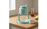 Manual Shaved Ice Machine Detachable Manual Ice Crusher Stainless Steel Blade