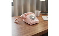 Audio Phone Wedding Decor Retro Dial Phone Party Decoration Vintage Telephone for Hotel, Office