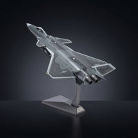 J-20 Fighter Airplane Model Diecast Fighter Plane Model Freestanding for Collectors, Showcase, Desk