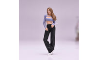 Miniature Female Figurine Collectible Resin Figure in 1/18 Scale Display Diorama Figure for Collectors