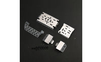 Undercarriage Guard Kit Heavy Duty Undercarriage Guard RC Skid Plate Sturdy Skid Plate Set for Rough-Terrain Driving, Trail Riding