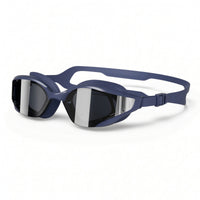 Streamlined Swim Goggles with Adjustable Strap Anti-Fog Swim Goggles with Mirrored Lens Leakproof Eyewear Comfort for Athletes