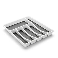 Kitchen Drawer Cutlery Organizer with Dividers, Utensil Holder for Cabinet, Restaurant for Forks Spoons Chopsticks Storage