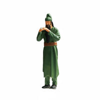 Three Kingdoms Character Model Detailed Craftsmanship 1:64 Scale Historical Figure Hand Painted Diorama Scene Prop for Hobbyists, Dioramas
