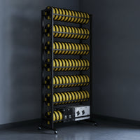 Open-Frame Filament Storage Rack Metal Filament Spool Holder Rack Sturdy Shelf Heavy Duty for Makers, Workshops
