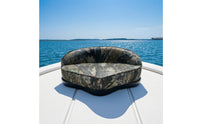 Triangular Boat Seat with Backrest Space-Saving for Anglers, Boaters, Skiffs