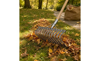 Steel Rake Head Tubular Socket Curved Tine Rake Head Reinforced Construction