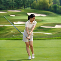 Anti-Slip Golf Swing Training Stick Long-Lasting Golf Practice Stick Portable Ergonomic for Golfers, Beginners, Home