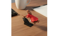 Magical Theme Witch Car Dashboard Ornament Easy Installation Flying Wizard Car Decoration No Batteries Needed Motion Activated Dashboard Figure 3D Printed for Fantasy Fans