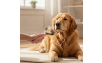 Dematting Comb Ergonomic Double-Sided Grooming Comb De-Shedding Brush Easy Grip Double-Sided Dog Brush Skin-Friendly for Dogs