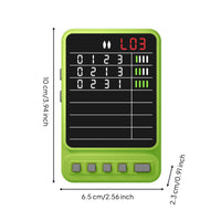 Handheld Password Machine Reasoning-Training Reasoning Development Device Rechargeable Math Puzzle with Screen Educational for Children, Solo Play