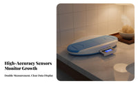 Infant Height and Weight Scale Connectivity Digital Infant Scale Built-in Tape Measure Smart Infant Growth Measurement Device for Nursery, Home