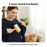 Carrot-Shaped Sticky roller tool Tear-removable Sheets Sticky roller tool Strong Adhesion