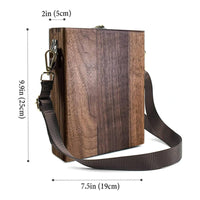 Writer's Carrier Box Multi-Functional Portable Writing Desk Bag Vintage Style Wooden Designer for Artists