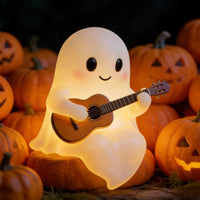 Specter Night Light Halloween Specter Lamp Warm Glow Figurine for Kids, Teens, Bedside Table, Bedroom, Desk