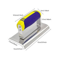Ergonomic Handle Plaster Finishing Trowel Non-Slip Grip Drywall Corner Tool for Professionals