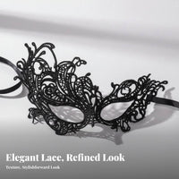 Princess and pattern Lace optic Covering Elegant Design Ornate optic Covering Intricate Pattern costume optic covering Mysterious Look for Women, Adults, Party-Goers, Halloween, Parties, Cosplay gatherings, Night Club