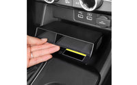 ABS Plastic Vehicle Civic Middle Console Box Easy to Install Dashboard Storage Box Removable Rubber Pads