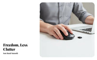 Wide Compatibility Type-C Wireless Plug and Use USB C Wireless Lightweight Pointing Device Ergonomic Design for Apple Laptop Users, Office Workers, Travelers, Travel, School, Home