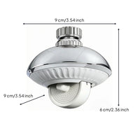 Splash Reducing Swivel Faucet Aerator Fine Water Stream Rotating Faucet Aerator Perforated Plumbing Accessory Knurled Top