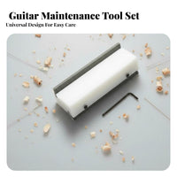 Precision Filing 45 Degree Fret Bevel File Protects Fretboard Fret End Beveling File Professional Grade for Hobbyists, Fretwork, Music Shop