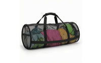 Easy Dry Mesh Duffel Bag Breathable Mesh Bag with Shoulder Strap Lightweight Sports Duffel with Side Pocket Heavy Duty for Swimmers