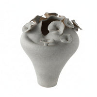 Ceramic Vase Artisanal Minimalism Decorative Vase Organic Vessel for Home Decor, Tabletop