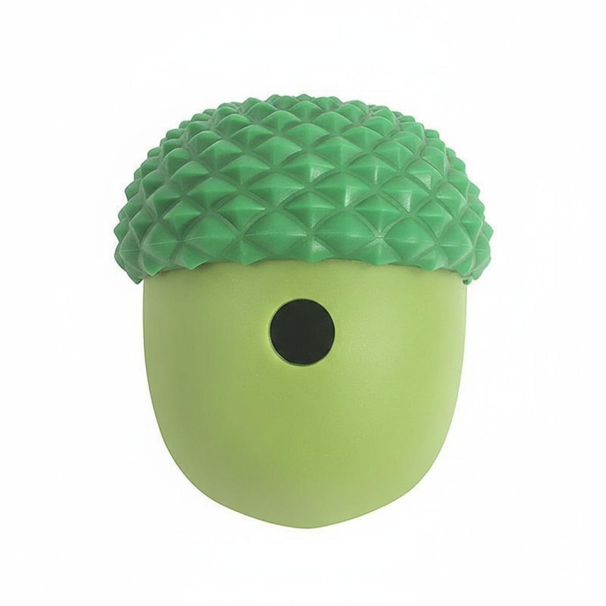 Mentally Stimulating Acorn Dog Toy Relieves Boredom Acorn Treat Dispenser Long-Lasting for Puppy Owners, Outdoor, Playtime, Feeding Time