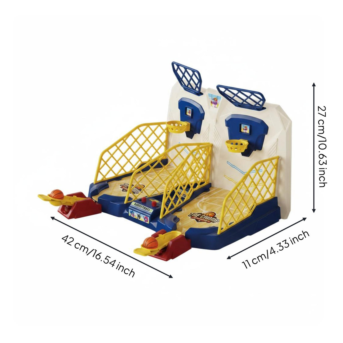 Mini Basketball Arcade Game Hand-Eye Coordination Mini Basketball Game Compact Size Plaything for Girls