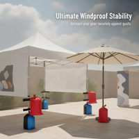 Tent Canopy Weight Bags for Outdoor Gazebos and Umbrellas, Heavy Duty Sandbags for Wind Resistance