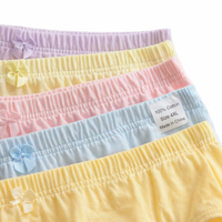 Underwear Women High Waisted Knickers Multipack in 100% Pure Material, Breathable Postpartum for with Full Coverage