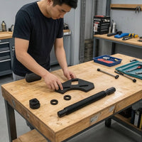 Heavy-Duty Brake Disc Removal Tool High-Strength Wheel Hub Removal Tool Hardened Wheel Hub Puller Corrosion-Resistant for Mechanics
