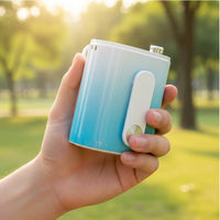High Speed Engine Rechargeable Clip on Fan 3600mAh Battery Waist Clip Fan for Outdoor, Camping, Travel