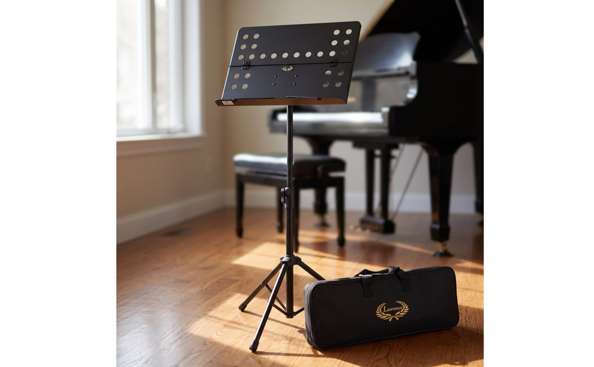 Folding Music Stand Foldable Music Stand with Carrying Bag Adjustable for Instrumentalists, Students, Home Rehearsal Rehearsal, Stage