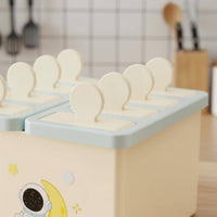 6 Pieces Homemade Chilled Treat Stick Molds Food Grade Freezer Pops Form Sturdy
